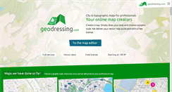 Desktop Screenshot of geodressing.de