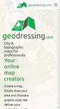 Mobile Screenshot of geodressing.de