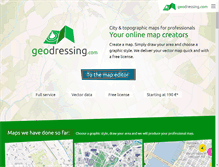 Tablet Screenshot of geodressing.de